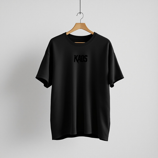 Black crew neck KAOS driFit Black Badge